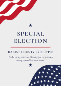 Special Election Early Voting – November 8, 2024